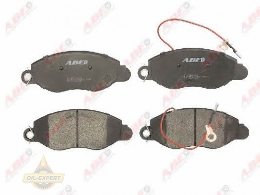 Abe Колодки тормозные дисковые ABE C11087ABE - Картинка 1