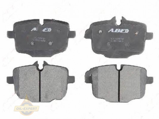 Abe Колодки тормозные дисковые ABE C2B026ABE - Картинка 2