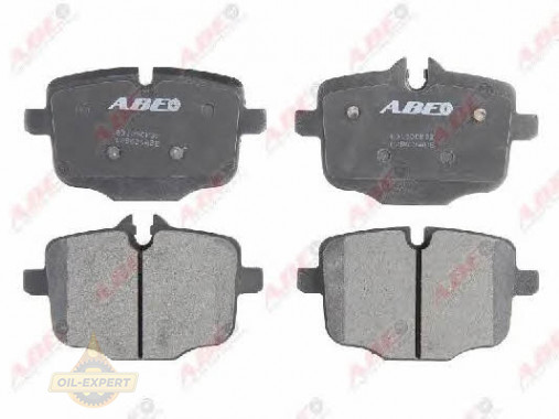 Abe Колодки тормозные дисковые ABE C2B026ABE - Картинка 1