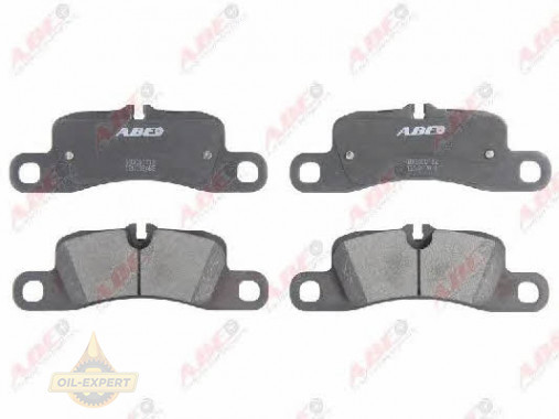 Abe Колодки дискові гальмові ABE C2W033ABE - Заображення 1