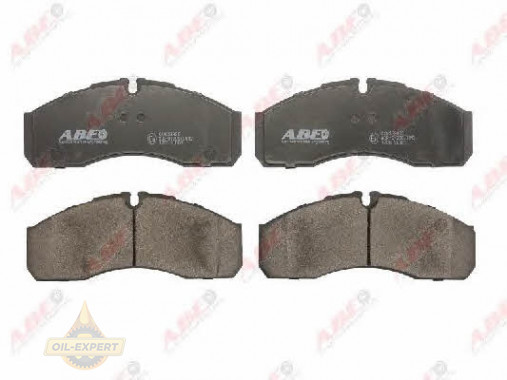 Abe Колодки дискові гальмові ABE C1M053ABE - Заображення 1