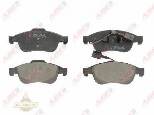 Abe Колодки тормозные дисковые ABE C1D037ABE - Картинка 1