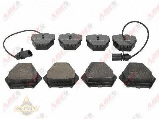 Abe Колодки тормозные дисковые ABE C1A050ABE - Картинка 3