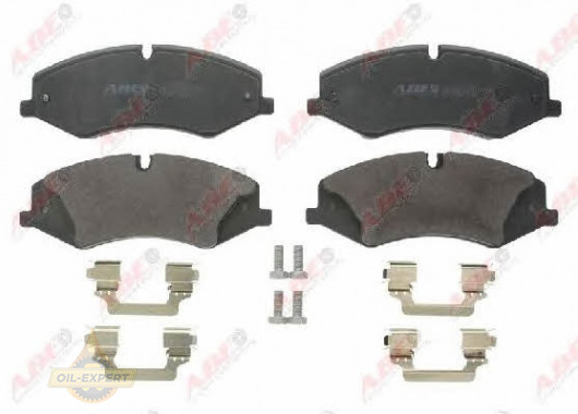 Abe Колодки тормозные дисковые ABE C1I014ABE - Картинка 1