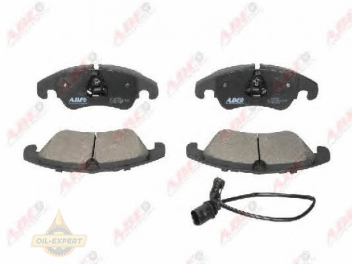 Abe Колодки тормозные дисковые ABE C1A045ABE - Картинка 3