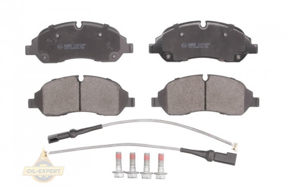 Abe Колодки гальмівні дискові ABE C1G070ABE - Заображення 1