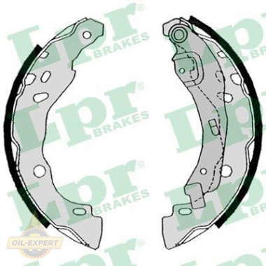 Lpr Колодки тормозные барабанные LPR 08630 - Картинка 2