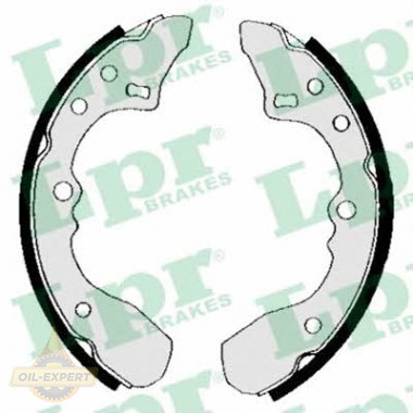 Lpr Колодки тормозные барабанные LPR 05320 - Картинка 1