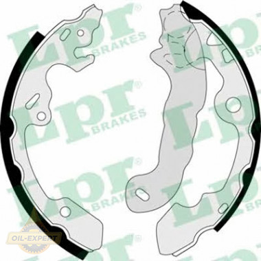 Lpr Колодки тормозные барабанные LPR 07380 - Картинка 1