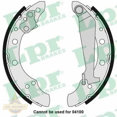 Lpr Колодки тормозные барабанные LPR 05730 - Картинка 1