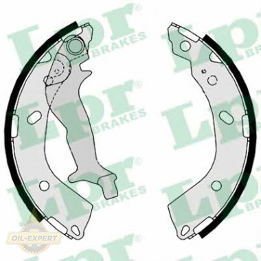 Lpr Колодки тормозные барабанные LPR 08760 - Картинка 1