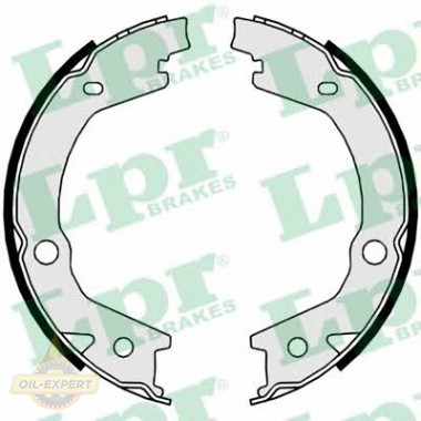Lpr Колодки тормозные барабанные LPR 09800 - Картинка 1