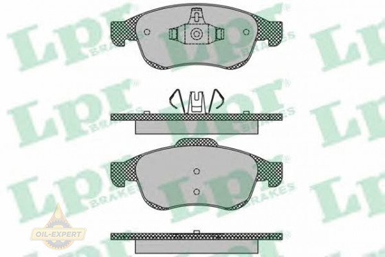 Lpr Колодки тормозные дисковые LPR 05P1493 - Картинка 1