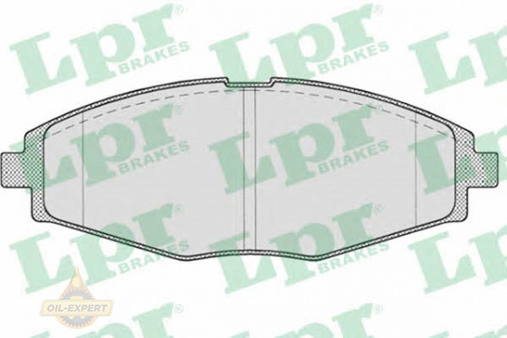 Lpr Колодки тормозные дисковые LPR 05P693 - Картинка 1