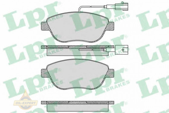 Lpr Колодки тормозные дисковые LPR 05P764 - Картинка 1