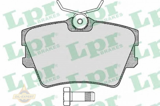 Lpr Колодки тормозные дисковые LPR 05P616 - Картинка 1