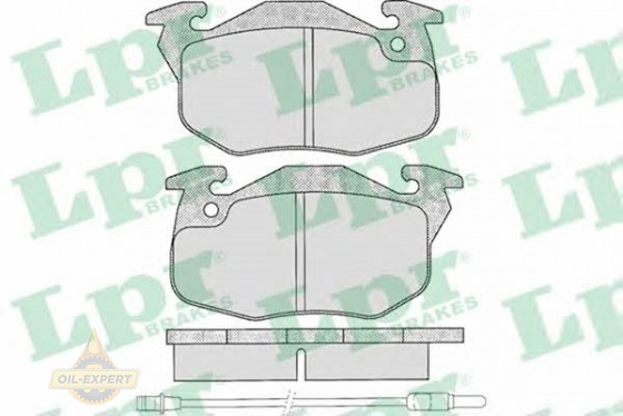 Lpr Колодки тормозные дисковые LPR 05P271 - Картинка 1