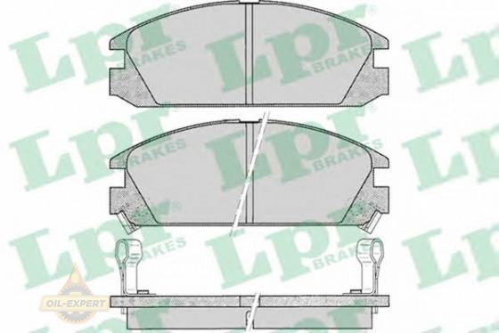Lpr Колодки тормозные дисковые LPR 05P073 - Картинка 1