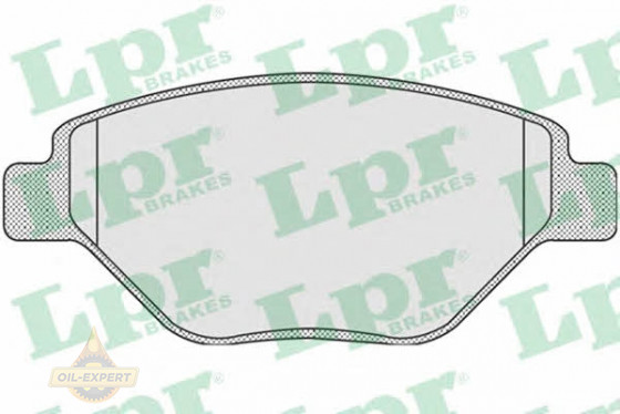 Lpr Колодки дискові гальмові LPR 05P910 - Заображення 1