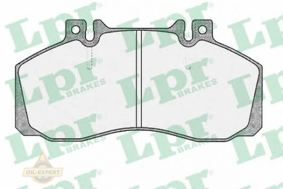 Lpr Колодки тормозные дисковые LPR 05P360 - Картинка 1