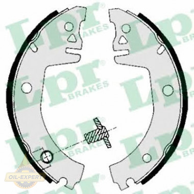 Lpr Колодки тормозные барабанные LPR 05780 - Картинка 1