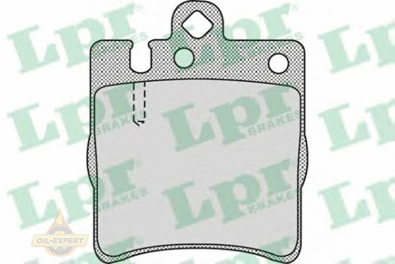Lpr Колодки тормозные дисковые LPR 05P957 - Картинка 1