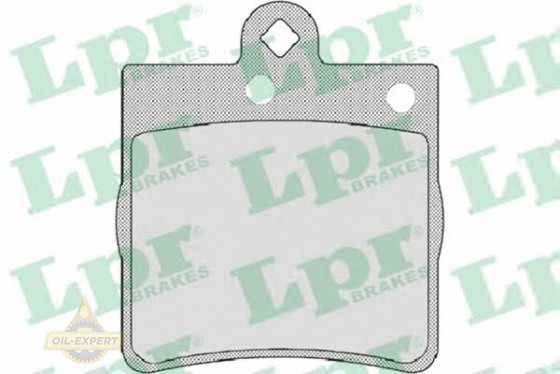 Lpr Колодки тормозные дисковые LPR 05P726 - Картинка 1