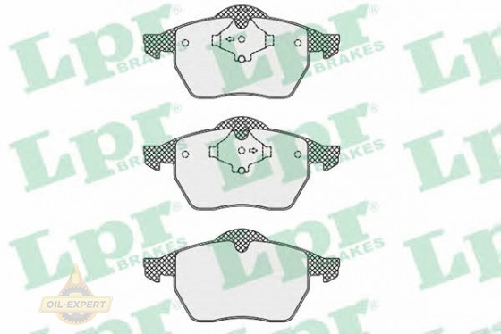 Lpr Колодки тормозные дисковые LPR 05P669 - Картинка 1