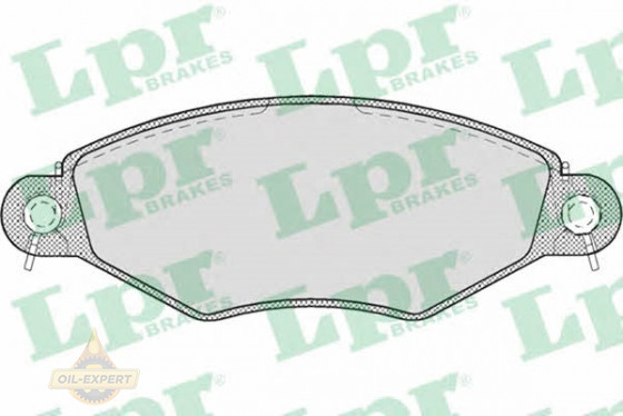 Lpr Колодки тормозные дисковые LPR 05P708 - Картинка 1