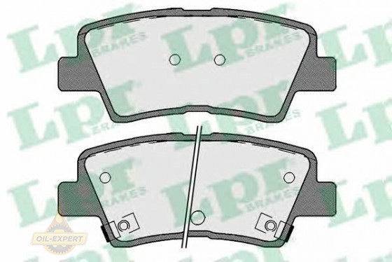 Lpr Колодки дискові гальмові LPR 05P1710 - Заображення 1