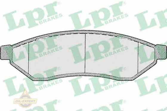 Lpr Колодки тормозные дисковые LPR 05P1198 - Картинка 1