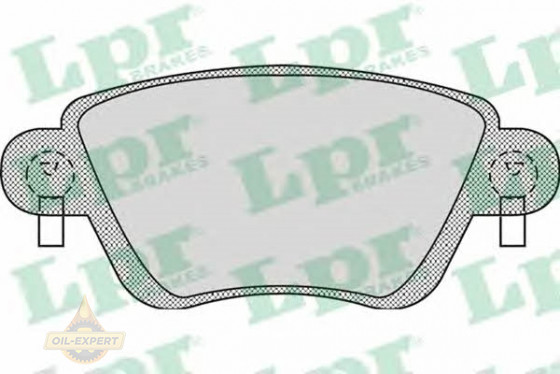 Lpr Колодки тормозные дисковые LPR 05P897 - Картинка 1