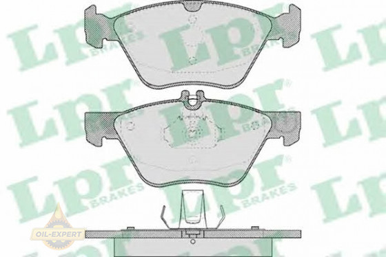 Lpr Колодки тормозные дисковые LPR 05P406 - Картинка 1