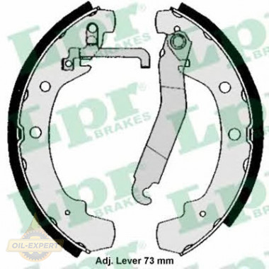 Lpr Колодки тормозные барабанные LPR 05000 - Картинка 1