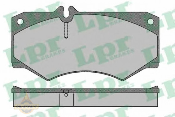 Lpr Колодки тормозные дисковые LPR 05P408 - Картинка 1