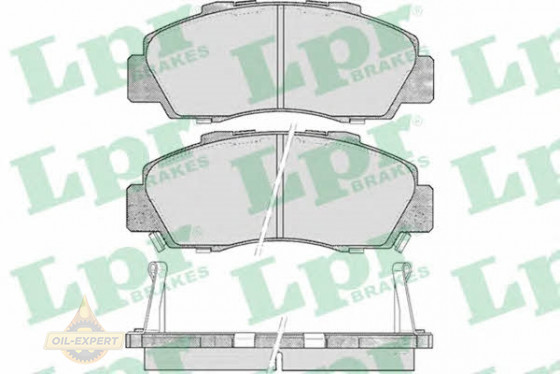Lpr Колодки тормозные дисковые LPR 05P472 - Картинка 1