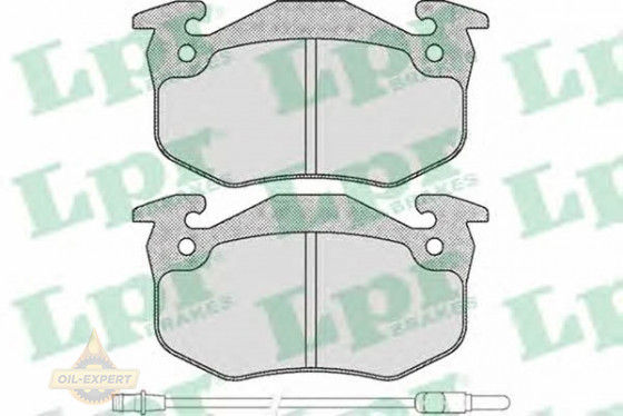 Lpr Колодки тормозные дисковые LPR 05P231 - Картинка 1