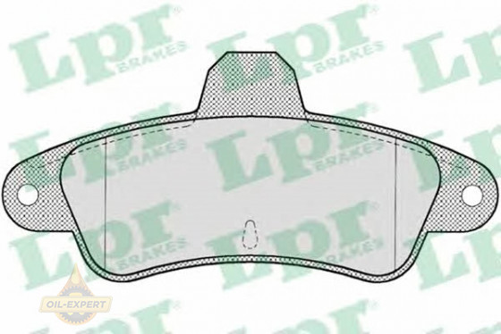 Lpr Колодки тормозные дисковые LPR 05P714 - Картинка 1