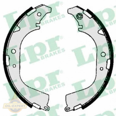 Lpr Колодки тормозные барабанные LPR 06700 - Картинка 1