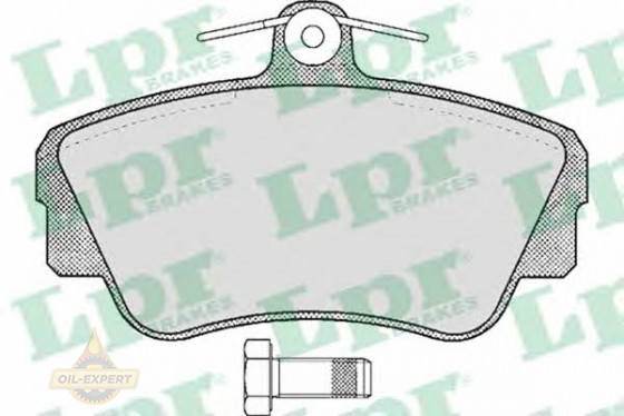 Lpr Колодки тормозные дисковые LPR 05P347 - Картинка 1