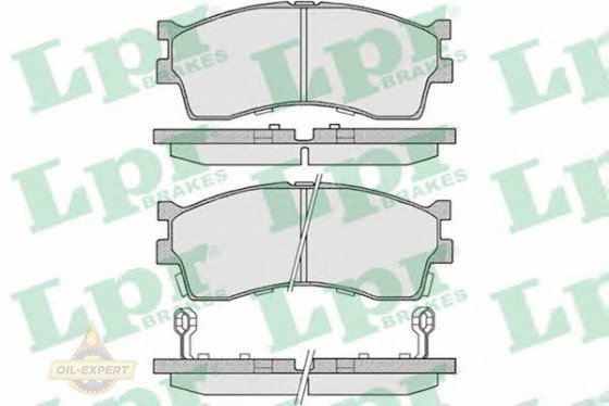 Lpr Колодки тормозные дисковые LPR 05P809 - Картинка 1