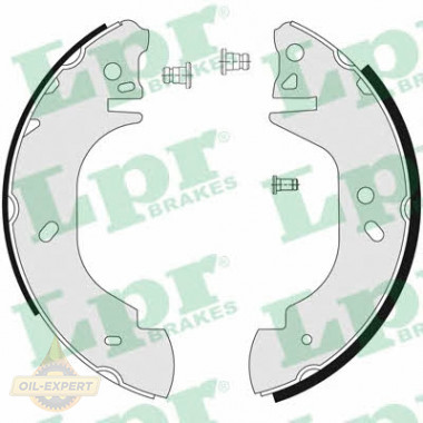 Lpr Колодки тормозные барабанные LPR 06760 - Картинка 1