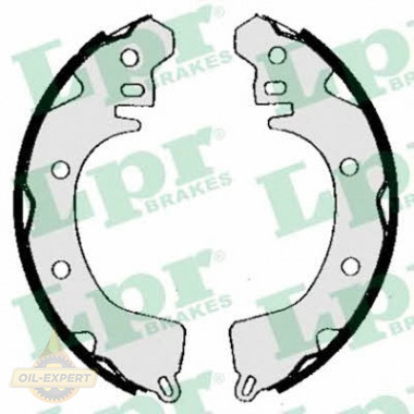 Lpr Колодки тормозные барабанные LPR 05260 - Картинка 1