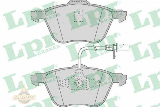 Lpr Колодки тормозные дисковые LPR 05P971 - Картинка 1