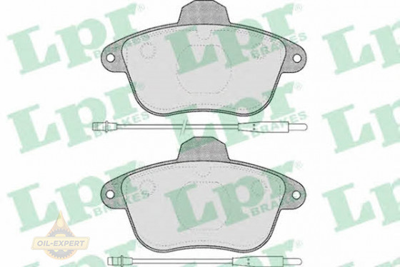 Lpr Колодки тормозные дисковые LPR 05P478 - Картинка 1