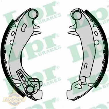Lpr Колодки тормозные барабанные LPR 07570 - Картинка 1