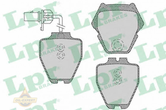 Lpr Колодки тормозные дисковые LPR 05P1121 - Картинка 1