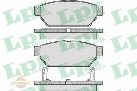 Lpr Колодки тормозные дисковые LPR 05P547 - Картинка 1