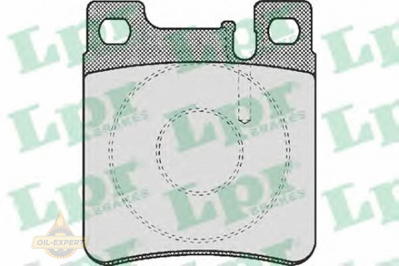 Lpr Колодки тормозные дисковые LPR 05P477 - Картинка 1
