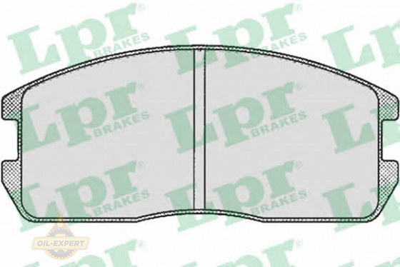 Lpr Колодки тормозные дисковые LPR 05P265 - Картинка 1